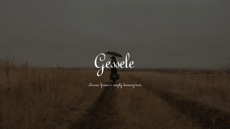 Gessele Font