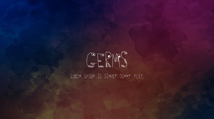 Germs Font