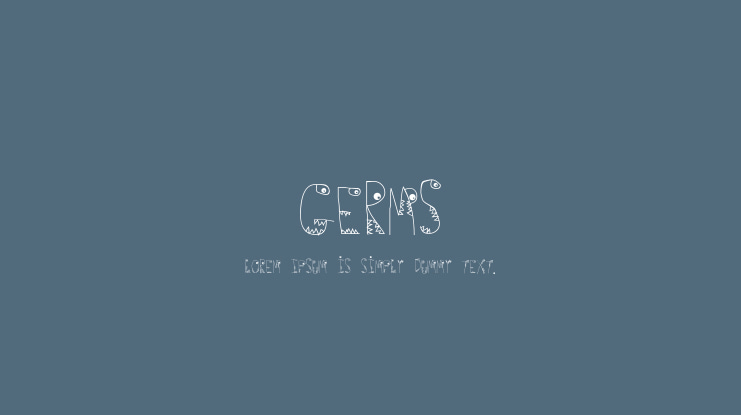 Germs Font