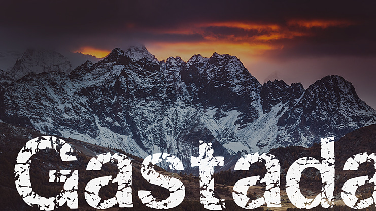 Gastada Font
