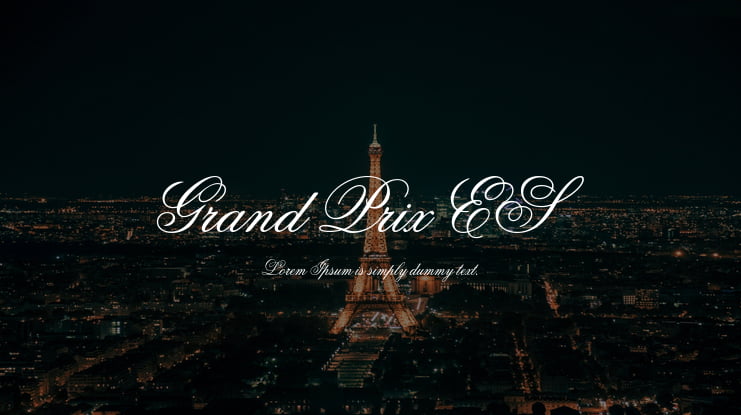 Grand Prix ES Font