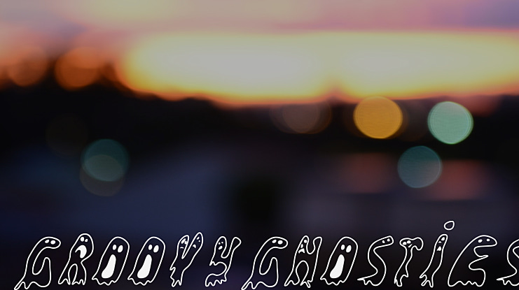 GroovyGhosties Font