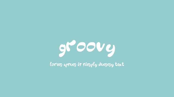 Groovy Font