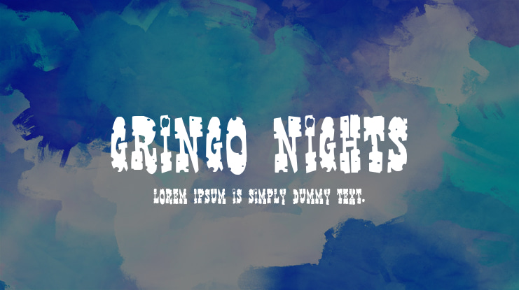 Gringo Nights Font