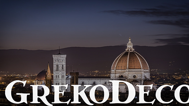 GrekoDeco Font