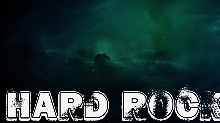HARD ROCK Font