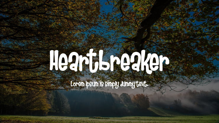 Heartbreaker Font