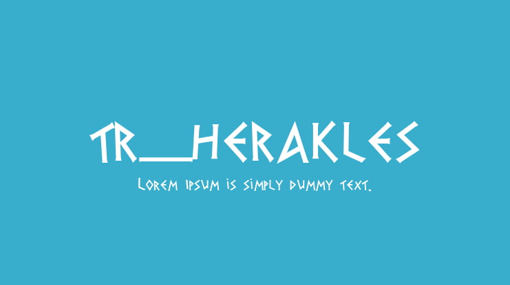 tr_herakles Font