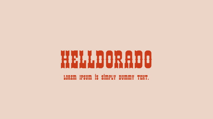 Helldorado Font