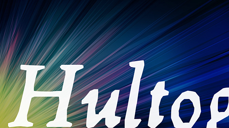 Hultog Font