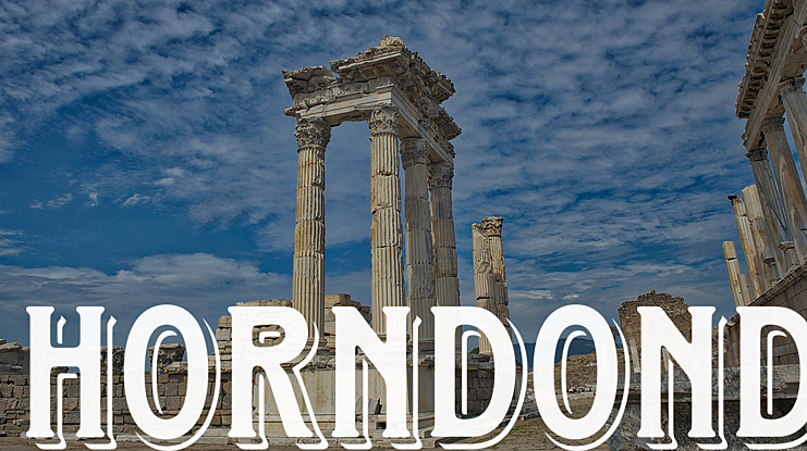 HorndonD Font