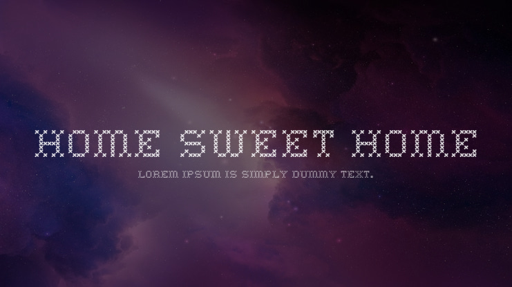 Home Sweet Home Font