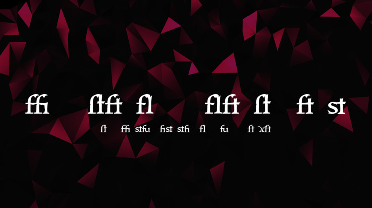 Immortal - Alternates Font