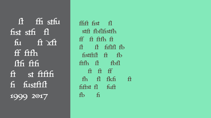 Immortal - Alternates Font