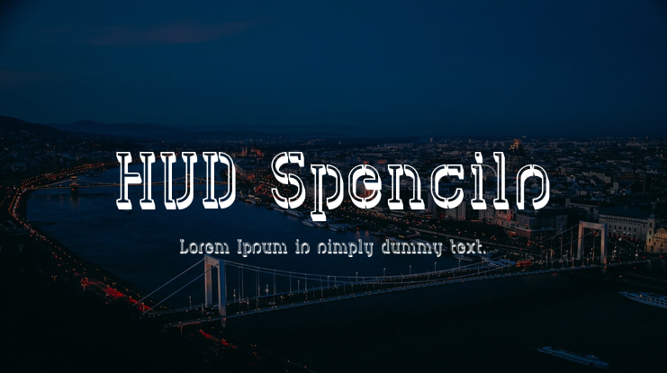 HVD Spencils Font