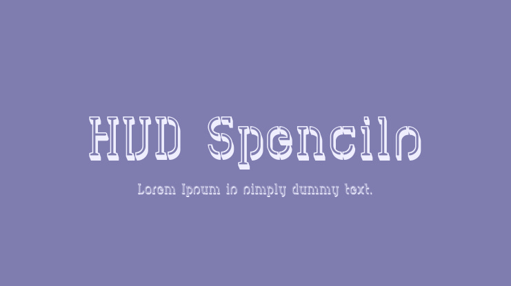 HVD Spencils Font