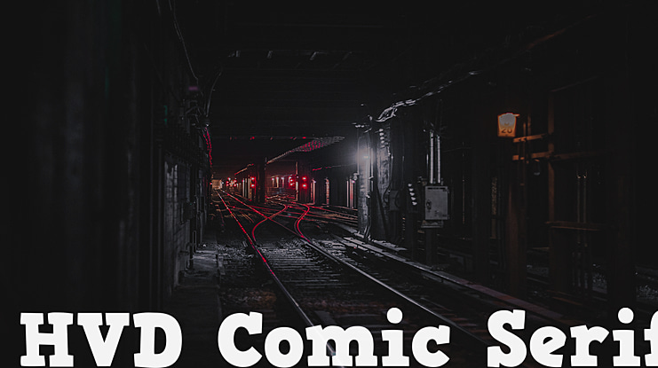 HVD Comic Serif Font