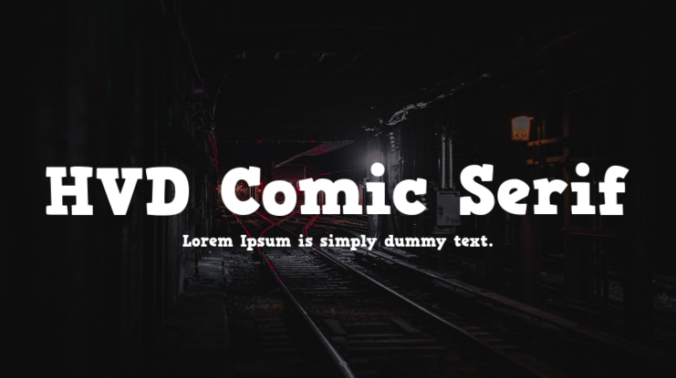 HVD Comic Serif Font