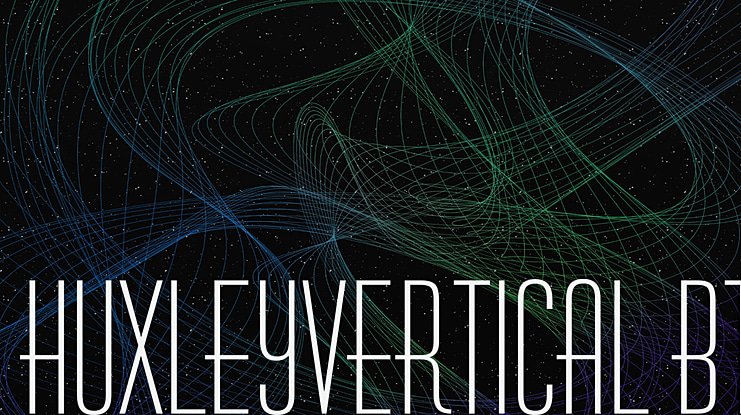 HuxleyVertical BT Font