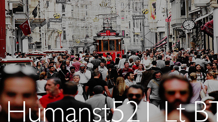 Humanst521 Lt BT Font