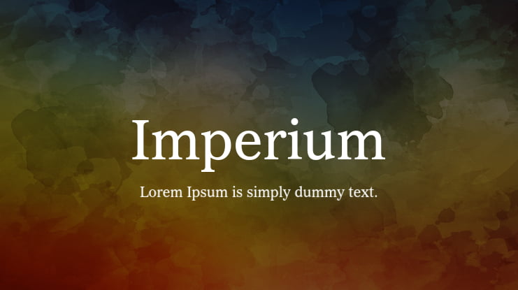 Imperium Font