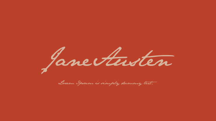 JaneAusten Font