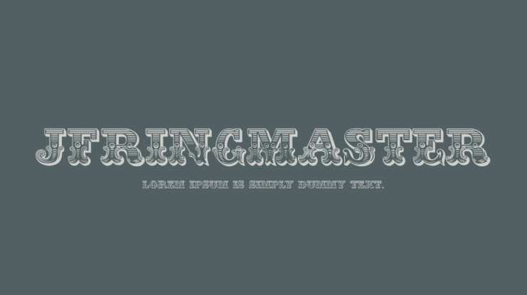 JFRingmaster Font