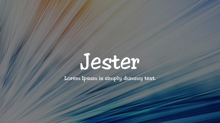 Jester Font