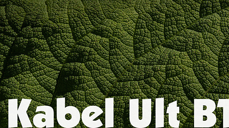 Kabel Ult BT Font