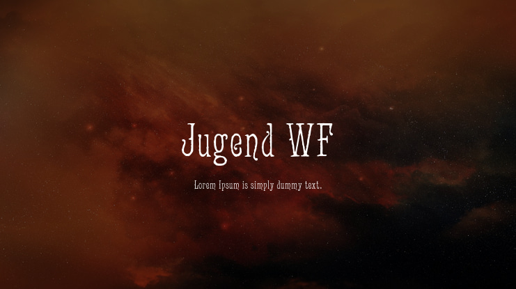 Jugend WF Font
