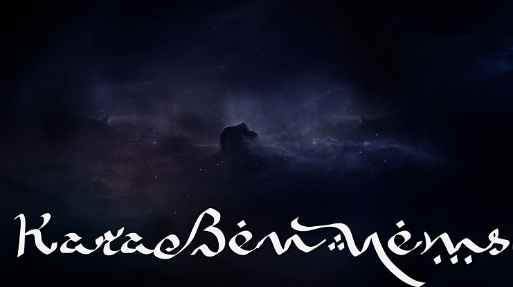 KaraBenNemsi Font
