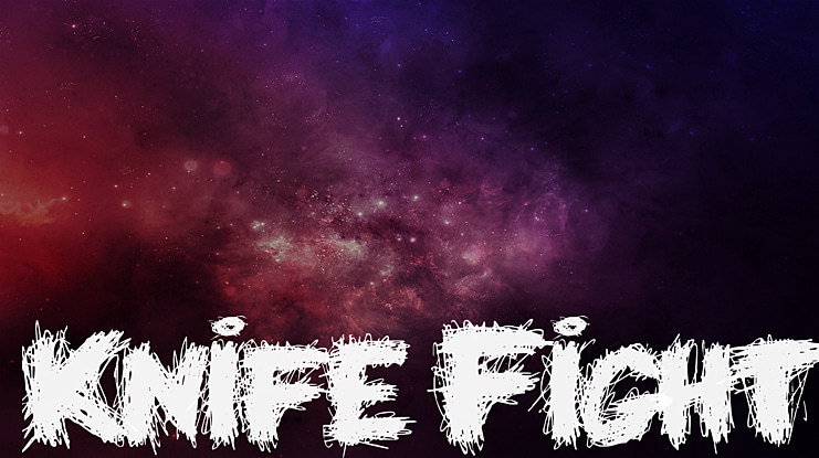 Knife Fight Font