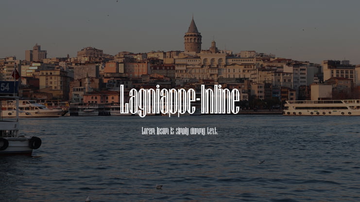 Lagniappe-Inline Font