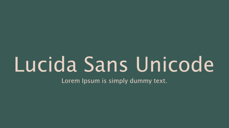 lucida sans unicode light lucida sans unicode light