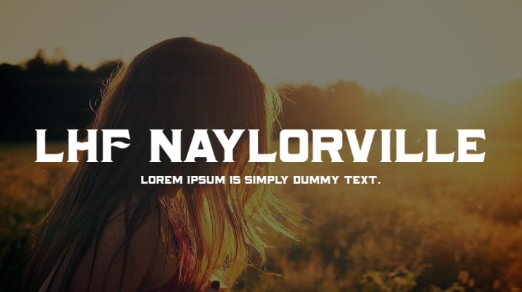 LHF Naylorville Font
