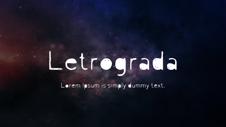 Letrograda Font