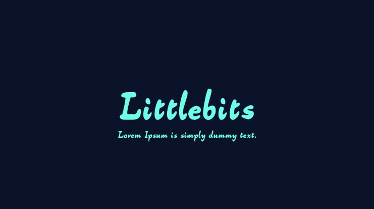 Littlebits Font