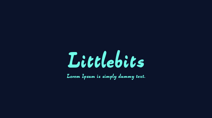 Littlebits Font