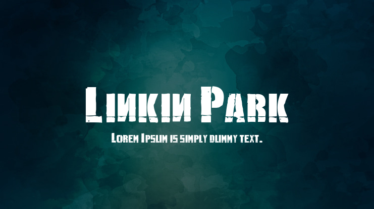 Linkin Park Font