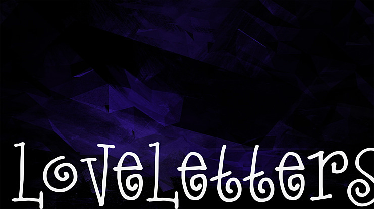 LoveLetters Font