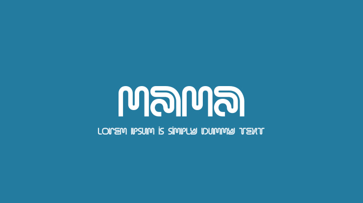 Mama Font