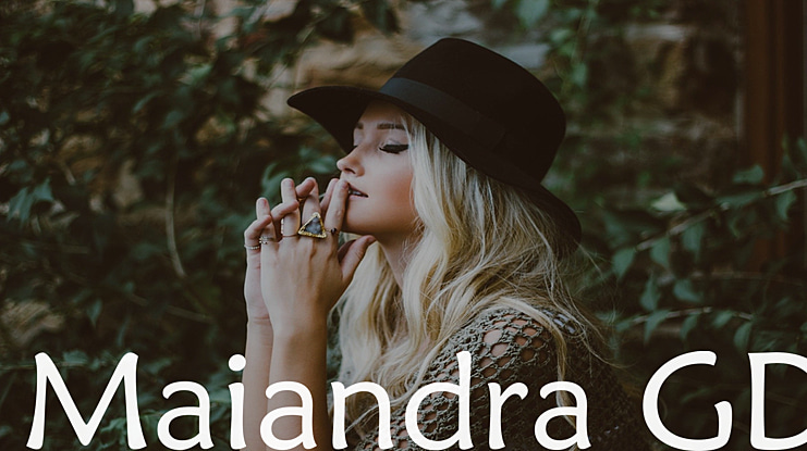 Maiandra GD Font