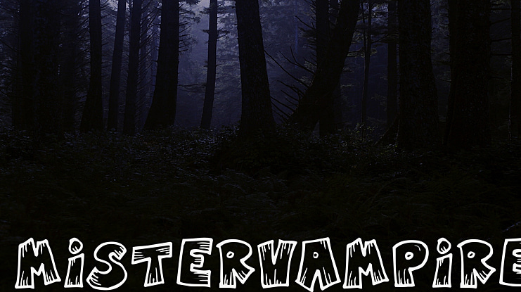 MisterVampire Font