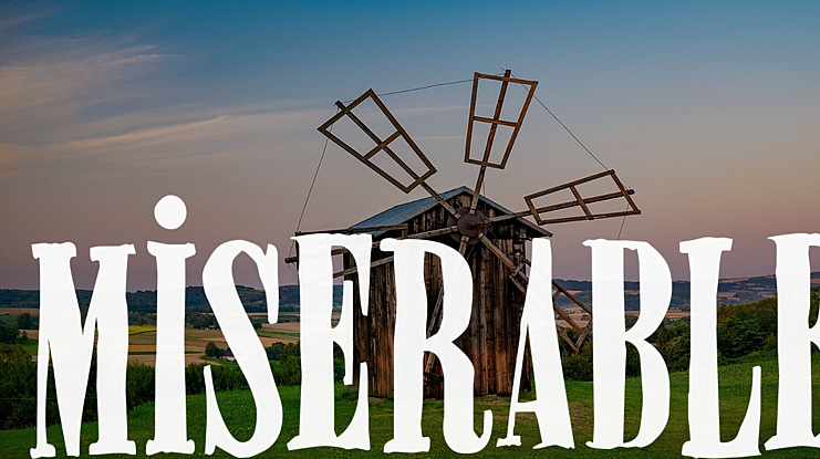 Miserable Font