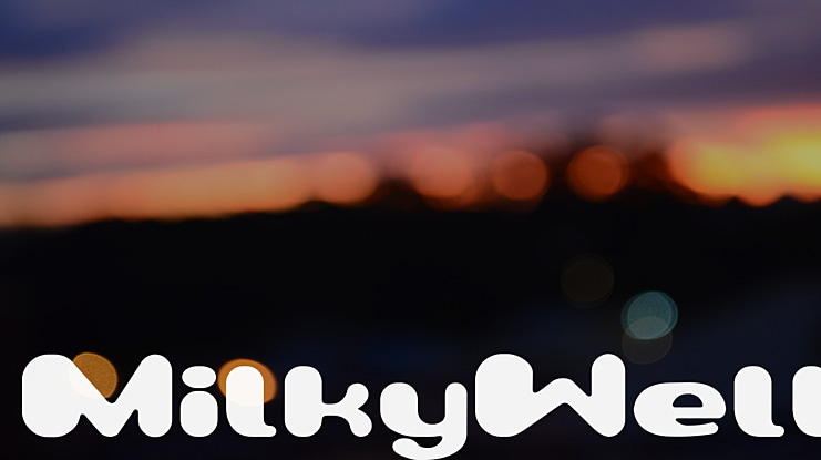 MilkyWell Font