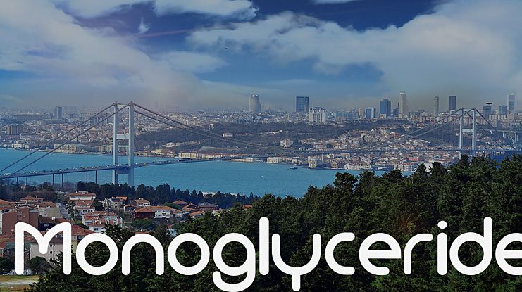 Monoglyceride Font