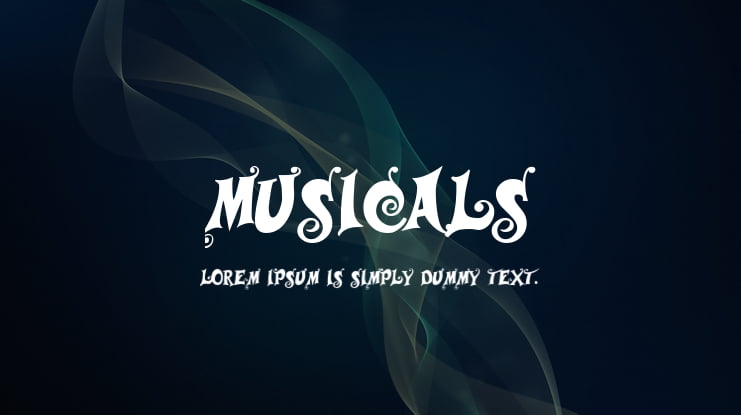 Musicals Font