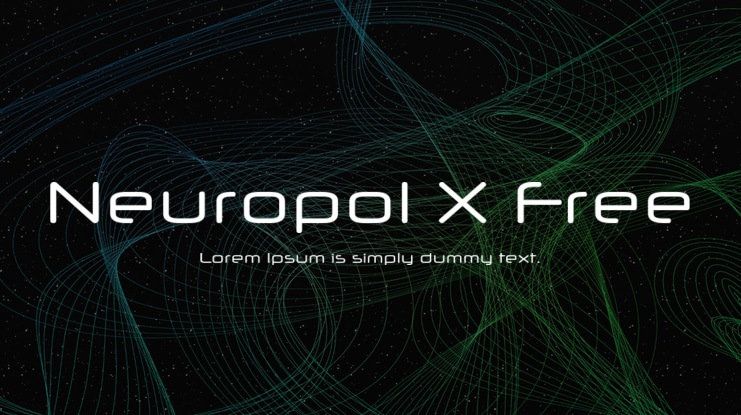 Neuropol X Free Font