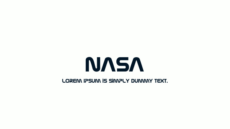 Nasa Font
