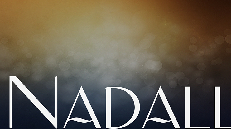 Nadall Font